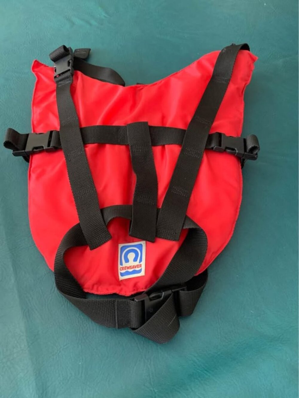 Crew saver pet dog life jacket preserver size medium?